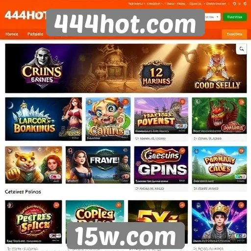 Comparativo entre 444hot.com e outros sites de jogos