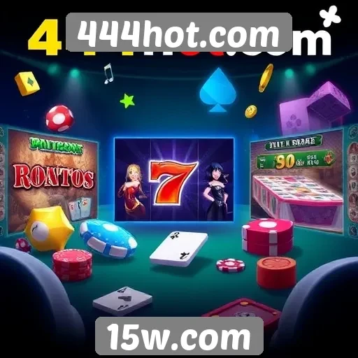 Avaliação de jogos no site 444hot.com